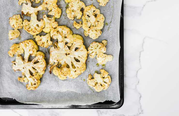 Cavolfiore gratinato al forno