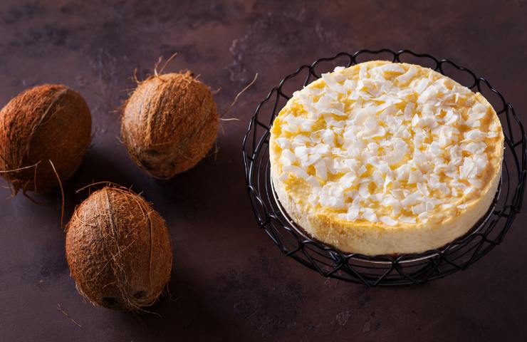 Cheesecake al cocco ricetta