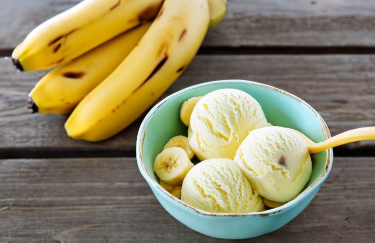 Come fare il gelato alla banana