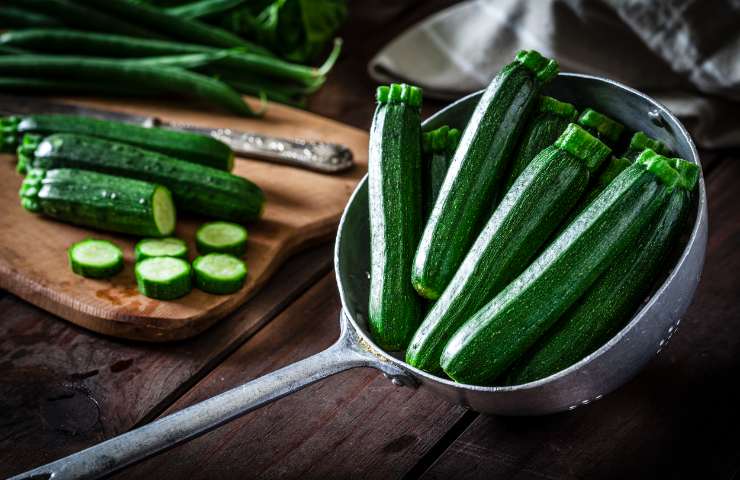 Contorno estivo con zucchine