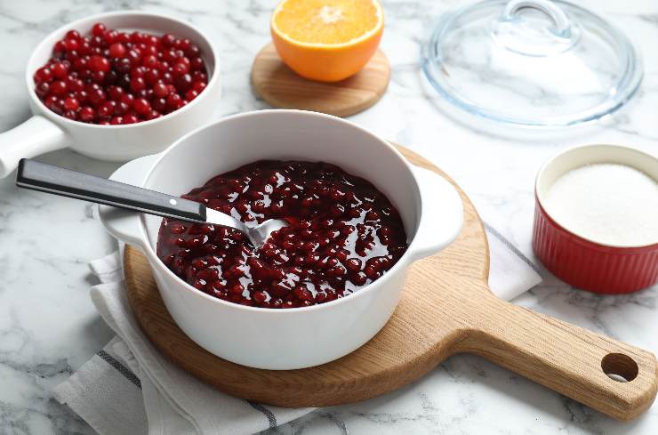 Cranberry sauce ricetta