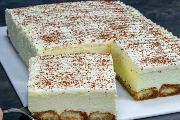 Deliziosa torta cremosa