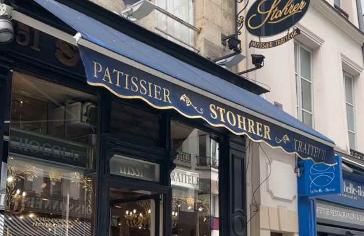 Esterno della pasticceria Stohrer