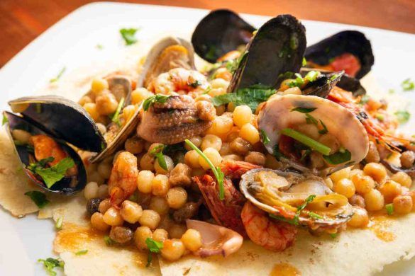 Fregola ai frutti di mare