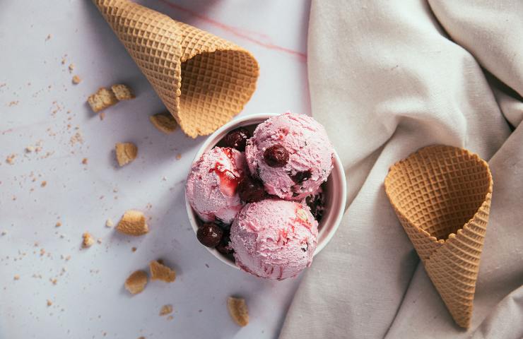 Gelato alla ciliegia ricetta