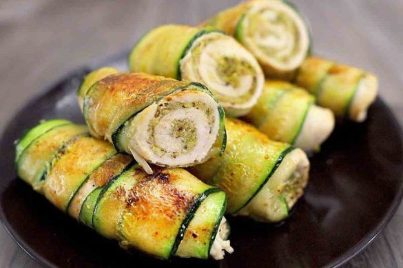 Involtini di zucchine