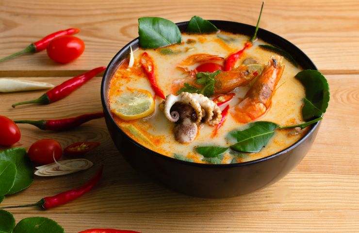 Tom Yam, zuppa thailandese