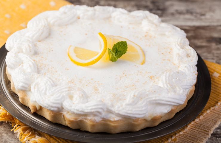 Torta al limone ricetta