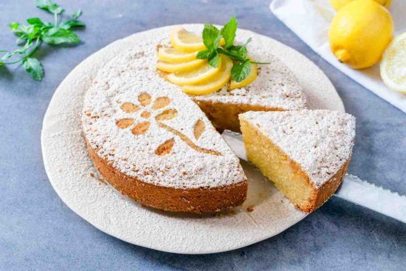 Torta cocco e limone