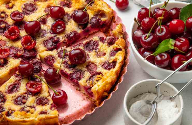 Clafoutis, dolce contadino francese