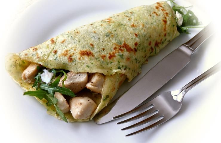 Crepe salata