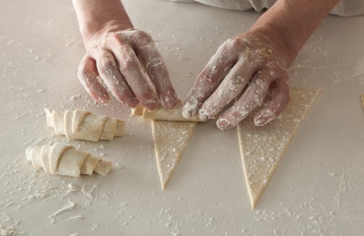 Croissant fatti in casa