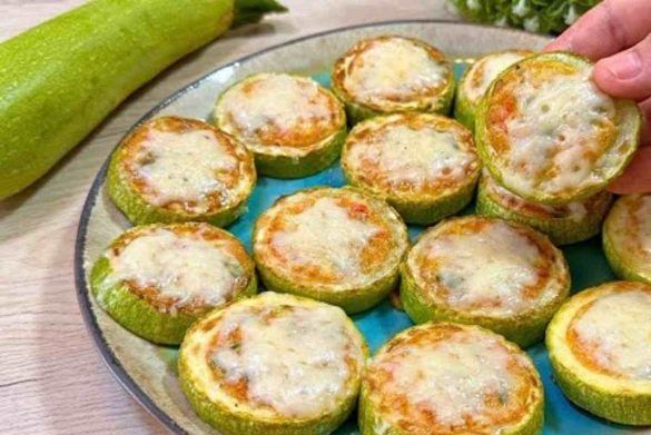 Dischetti di zucchine ripieni