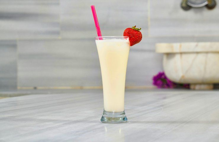 Frappè alla fragola