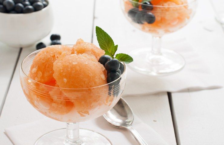 Granita cantalupo