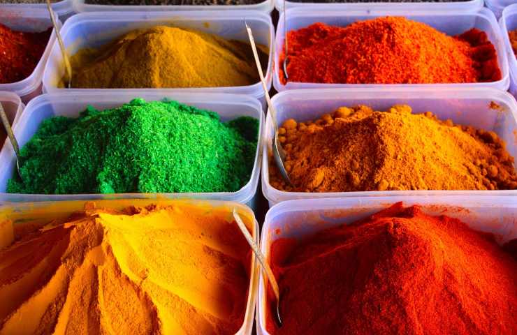 I colori del curry