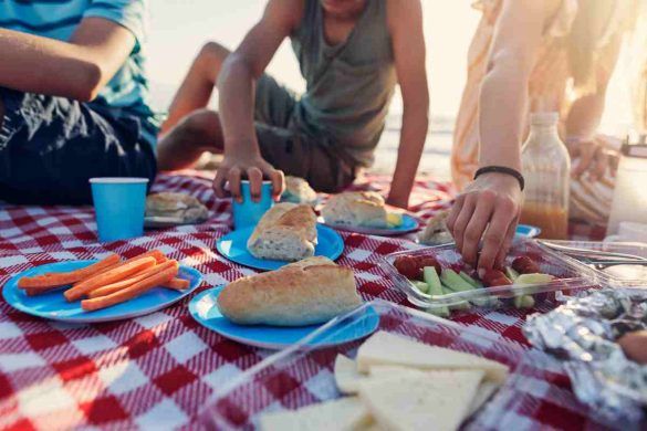 Mangiare in spiaggia