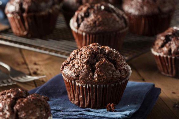 Muffin menta e cioccolato