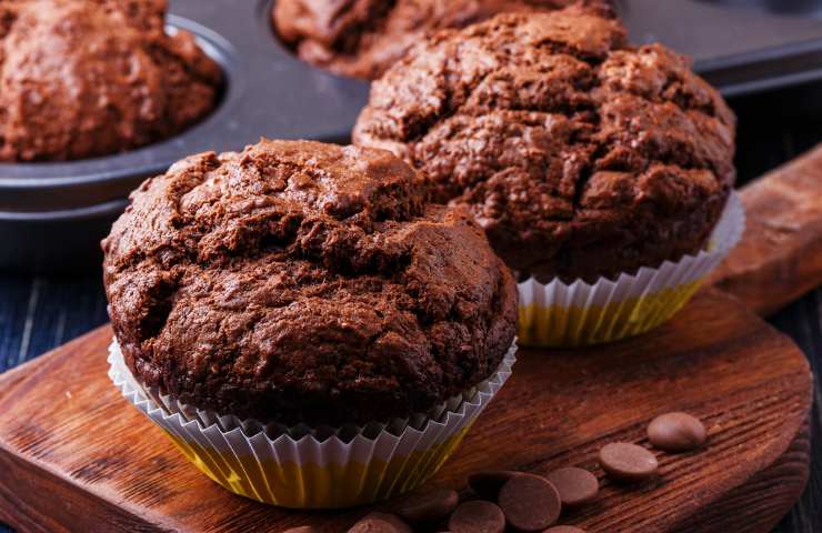 Muffin menta e cioccolato ricetta