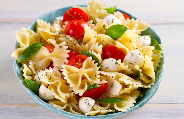 Pasta alla caprese