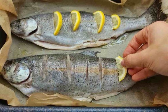 Pesce al forno