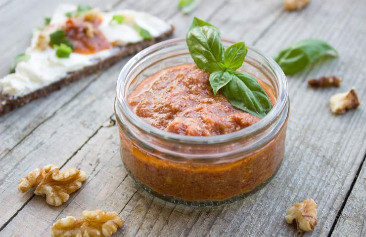 Pesto rosso di pomodori secchi