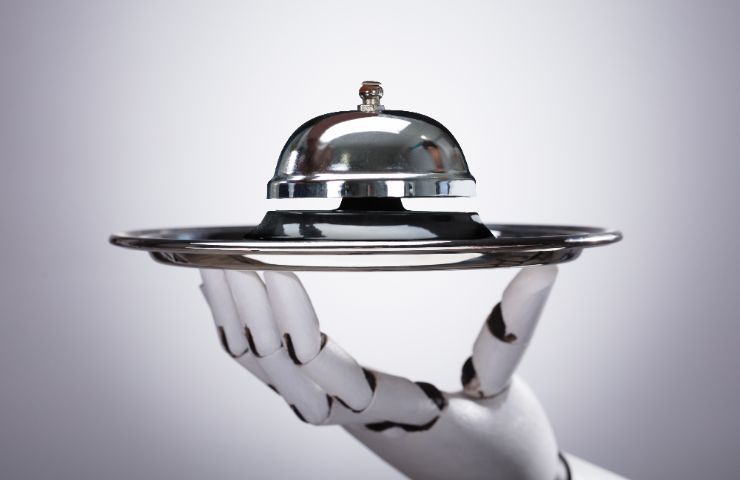 Robot che prepara la cena