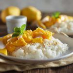 Sticky rice mango