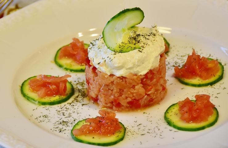 Tartare di salmone