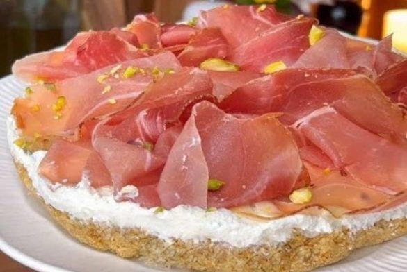 Torta salata senza cottura