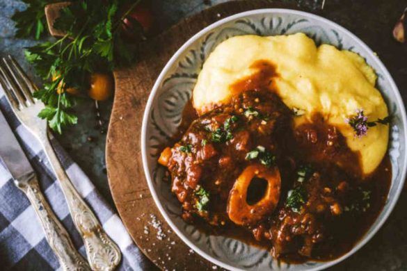 osso buco e polenta