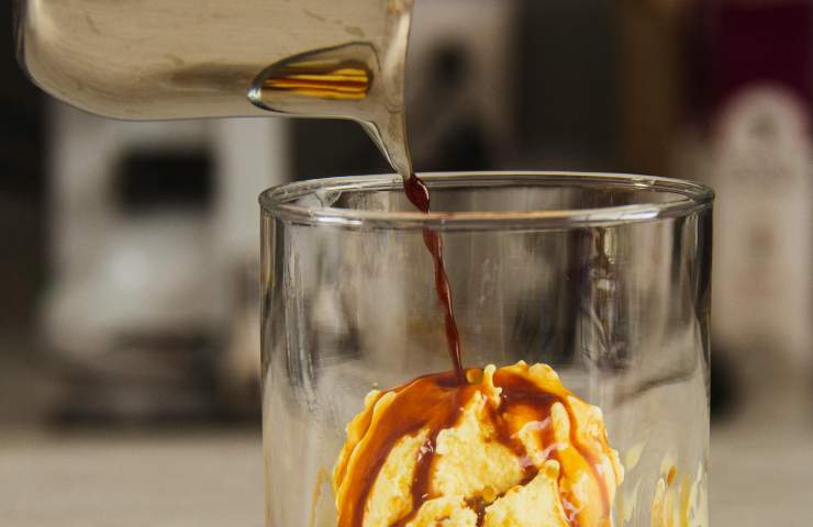 Affogato al caffè