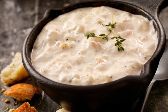 Boston clam chowder