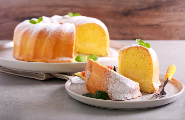 Ciambellone al limone ricetta