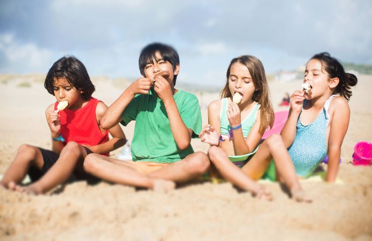 Finto gelato per bambini