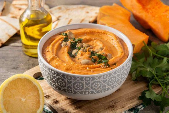 Hummus di zucca ricetta