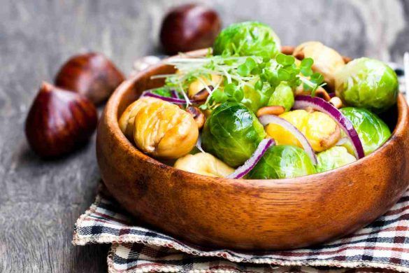 Insalata di castagne ricetta