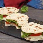 Mini piadine farcite