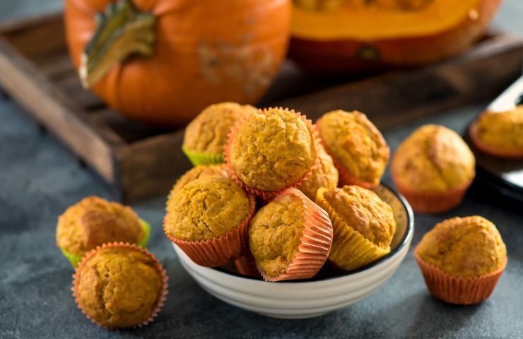 Muffin al gusto zucca