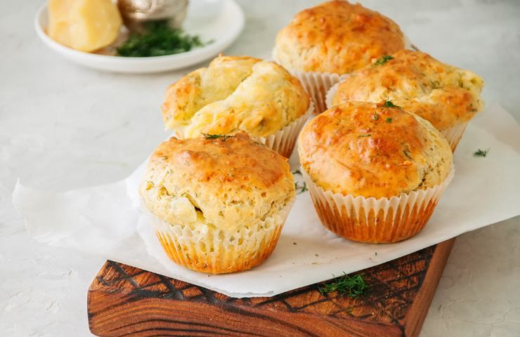 Muffin alle patate ricetta