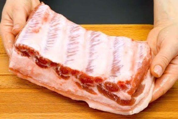 Pancetta di maiale