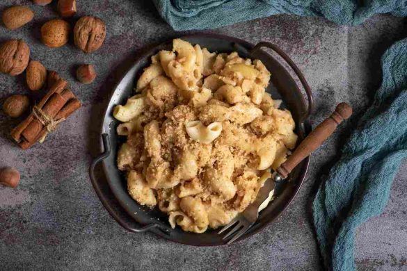 Pasta con pesto di noci