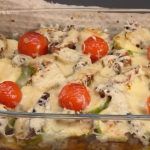 Pasticcio con carne e verdure al forno