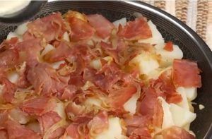 Patate e prosciutto