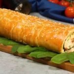 Rotolo di pasta sfoglia ripieno