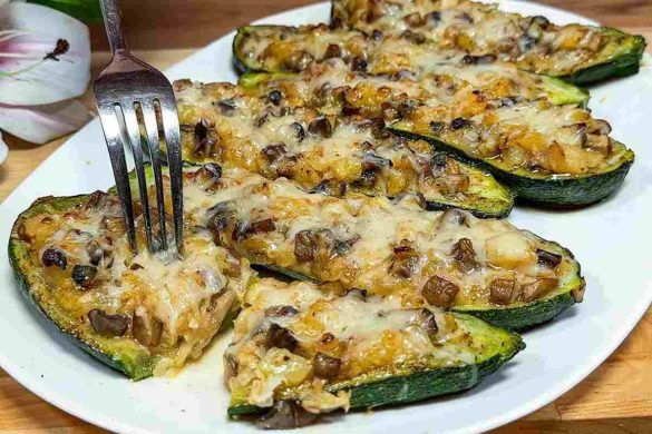 Zucchine a barchetta