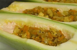 Zucchine e ripieno