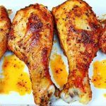 Appetitose cosce di pollo al forno