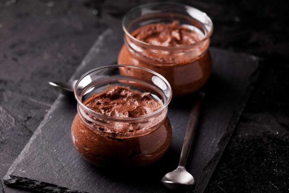 Mousse di castagne e cioccolato