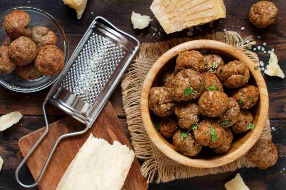 Polpette ai funghi porcini